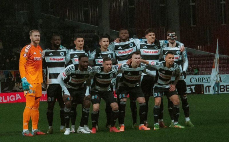 "U" Cluj continuă tradiția în Giulești. "Studenții" au obținut a patra victorie consecutivă pe terenul Rapidului