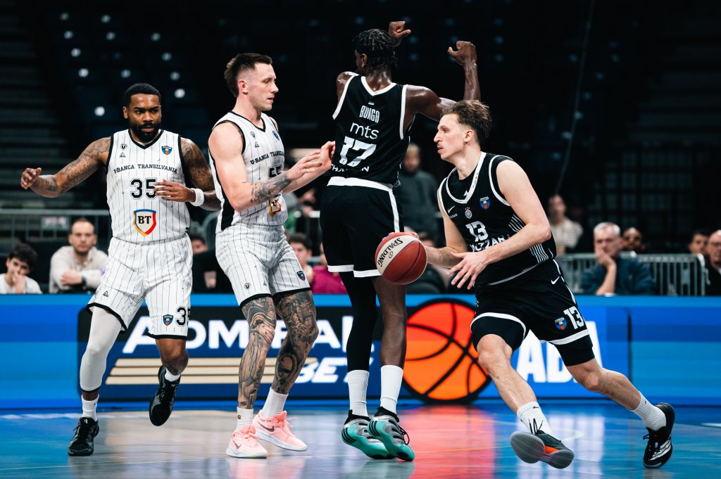 U-BT a pierdut din nou cu Partizan Belgrad în ABA League