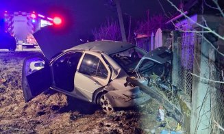 ACCIDENT în cursul nopții. Descarcerarea a extras o victimă de aproximativ 19 ani