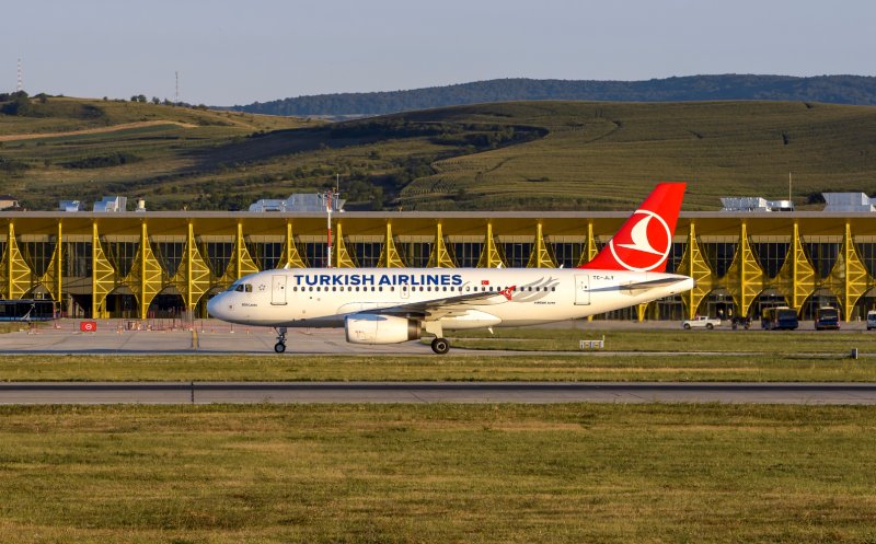 Turkish Airlines dublează numărul zborurilor directe către Istanbul de pe aeroportul din Cluj