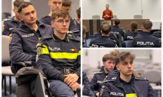 Cum sunt pregătiți noii polițiști din Cluj încă din primele zile: accent pe comunicare și imagine publică