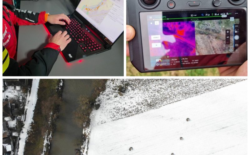 După aproape două săptămâni, căutările copilului dispărut în Someș intră într-o nouă etapă. Autoritățile folosesc drone cu inteligență artificială