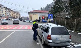 Acțiune de amploare a polițiștilor clujeni în trafic. Ce nereguli au ieșit la iveală