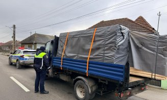 Acțiune de amploare a polițiștilor clujeni în trafic. Ce nereguli au ieșit la iveală