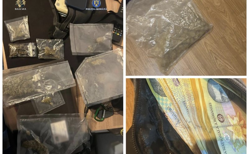 Doi bărbați și o femeie, reținuți pentru trafic de droguri în Cluj. Stupefiantele erau vândute în principal elevilor