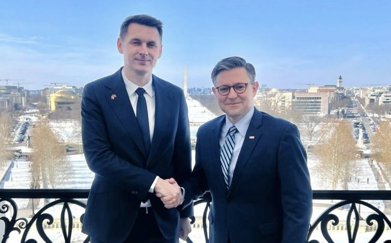 Mircea Abrudean, întâlnire la Washington cu ”numărul 3” din administrația SUA, Mike Johnson