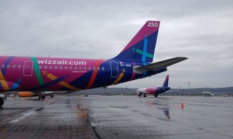 Vizită specială la Aeroportul Internațional Cluj: O aeronavă inedită a atras toate privirile