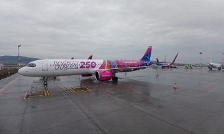 Vizită specială la Aeroportul Internațional Cluj: O aeronavă inedită a atras toate privirile