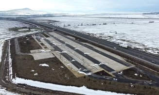 Pe Autostrada A10 Sebeș-Turda se circulă din 2021, spațiile de servicii și parcări din zona Oiejdea stau nefolosite: Explicațiile DRDP Cluj