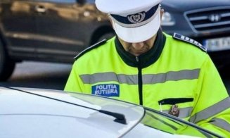 Razie de weekend pe drumurile Clujului. Dosare penale pe bandă rulantă pentru șoferi băuți, fără permis sau cu vehicule neînmatriculate