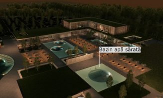 Cum va arăta aqua park-ul uriaș care se va face la doi pași de Cluj. Promite distracție tot anul: șapte bazine, piscină cu valuri, spa și tobogane
