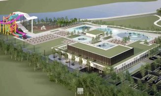 Cum va arăta aqua park-ul uriaș care se va face la doi pași de Cluj. Promite distracție tot anul: șapte bazine, piscină cu valuri, spa și tobogane