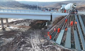 Se lucrează de zor pe Autostrada Transilvania: Nodul de la Zimbor și de la Românași. Cum arată șantierele