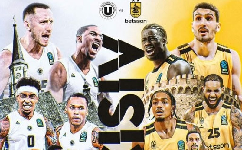 Meciul sezonului pentru U-BT. Clujenii, obligați să câștige cu Aris Salonic în EuroCup