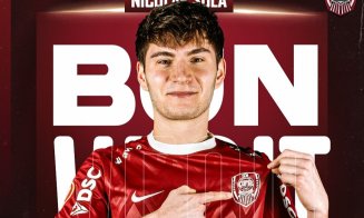 CFR Cluj a transferat un atacant. Un internațional de tineret ajunge în Gruia