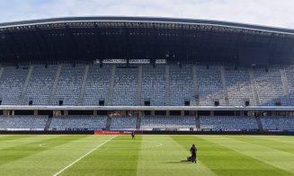 Cum se prezintă gazonul de pe Cluj Arena înaintea meciului din Cupa României. Tișe: „Sperăm la un meci de calitate”