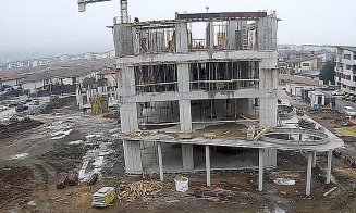 Avans pe șantierul noii școli generale din Florești. Proiect ambițios în educație în valoare de 54.342.857 de lei