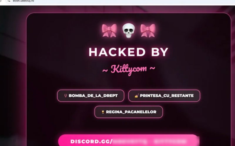 Atac cibernetic la Universitatea Babeș-Bolyai: website-ul FSEGA compromis