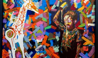 Liviu Alexa debutează ca pictor cu expoziția "Noi suntem Apocalipsa" / Lucrări de 20.000 de euro vândute în seara vernisajului