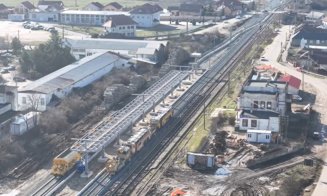 Calea ferată Cluj - Episcopia Bihor: Lucrări întârziate care pun în pericol finanțarea PNRR / „Mai este mult de lucru”