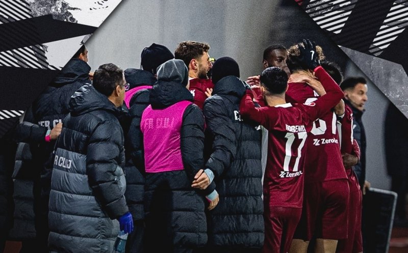 CFR, a opta victorie consecutivă în Superligă. Clujenii au câștigat la Sibiu și sunt pe loc de play-off