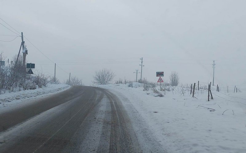 A nins iar la Cluj. Cum s-a intervenit pe drumurile județene