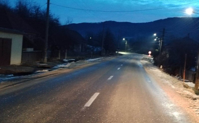 Atenție, șoferi! Polei pe unele drumuri județene din Cluj