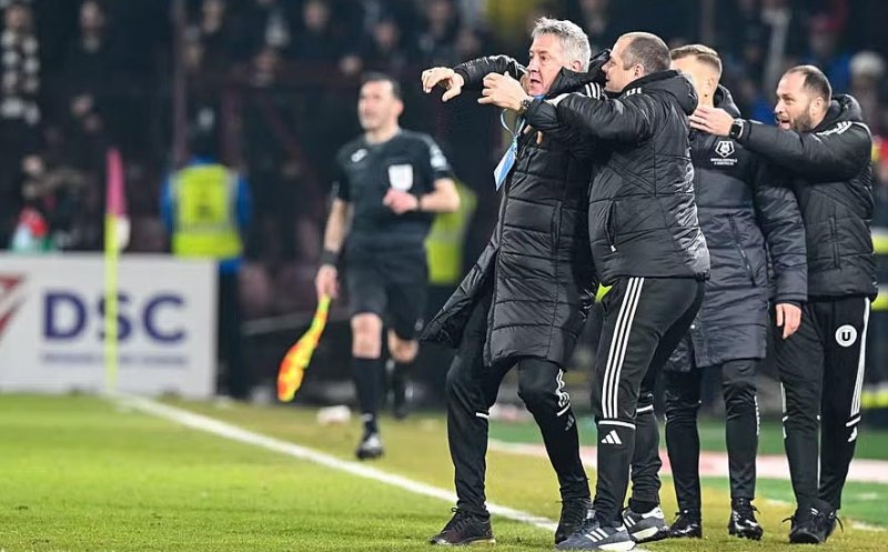 Reacția lui Bergodi după anunțul Comisiei de Disciplină cu pedeapsa pentru scandalul din derby-ul Clujului CFR - ”U”