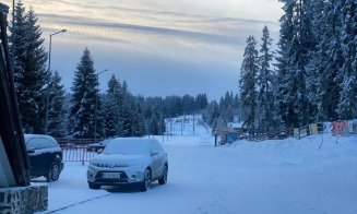 Zăpadă proaspătă la Mărișel: Ne vedem pe pârtie!