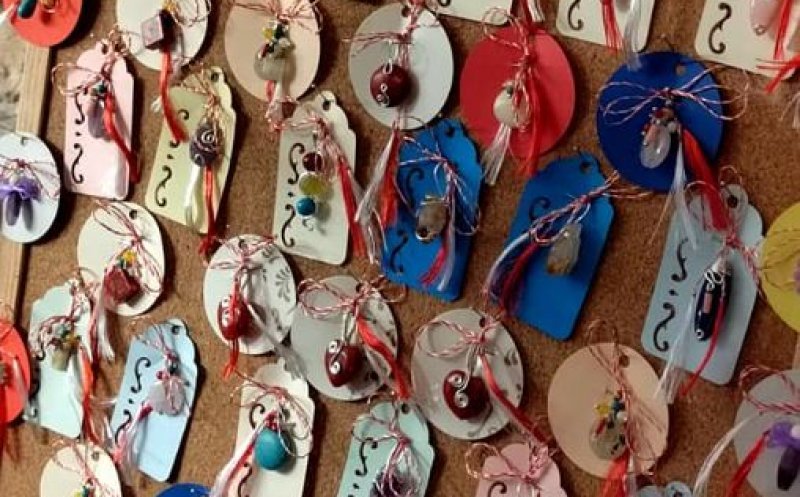 Târg de Mărțișor la Florești: creațiile elevilor, expuse la parterul Primăriei