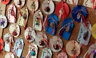 Târg de Mărțișor la Florești: creațiile elevilor, expuse la parterul Primăriei