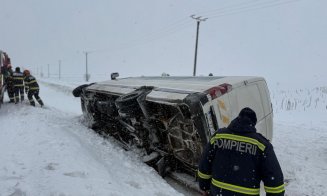 Jumătate de țară, blocată sub zăpadă. Intervenții în desfășurare în 7 județe