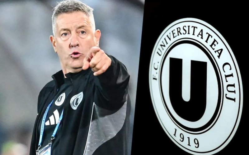 Când revine Cristiano Bergodi pe banca Universității Cluj