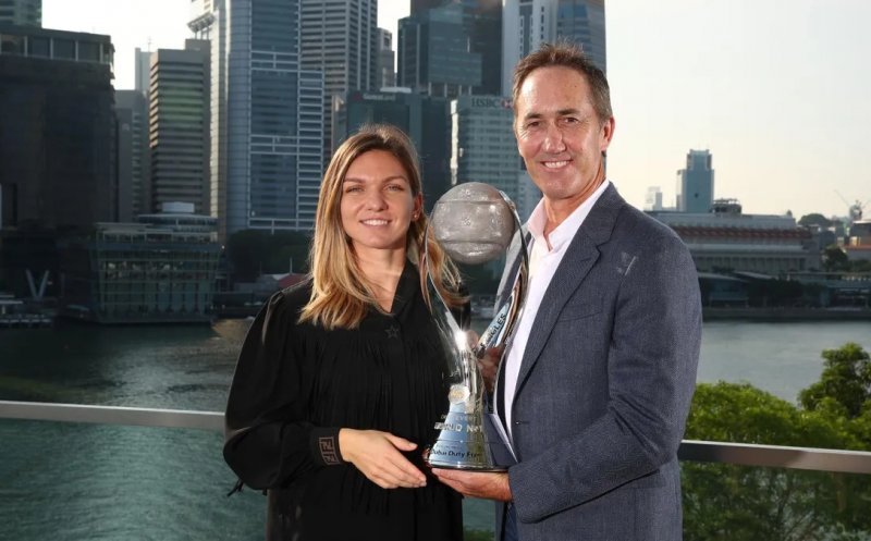 Darren Cahill, invitat special la evenimentul oficial de retragere al Simonei Halep