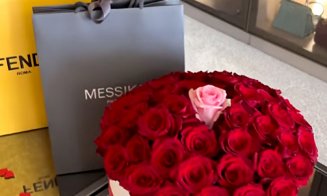 Iubita lui Paszkany, care i-ar putea fi fiică, se laudă cu cadourile de lux pe care i le servește milionarul, fost patron la CFR Cluj