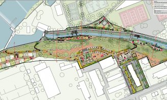 Un nou parc este în curs de amenajare pe tronsonul cuprins între Someș și strada Plopilor
