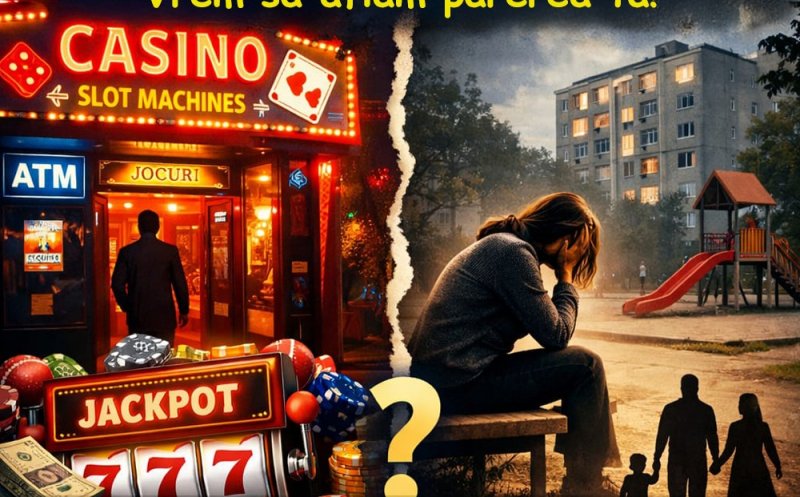 Primarul din Turda cere părerea cetățenilor despre sălile de jocuri de noroc din oraș: „Vreau să știu ce credeți voi”