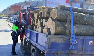 Transport de persoane și produse alimentare verificat de polițiștii clujeni. S-au dat amenzi usturătoare