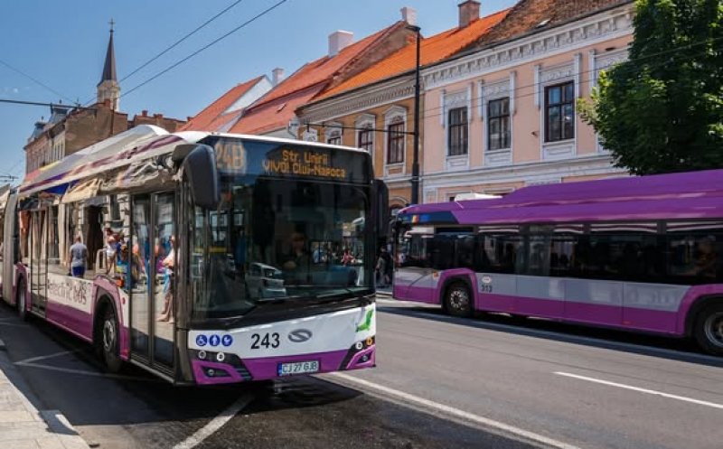 Mărțișorul vine cu vești bune! Mai multe troleibuze și autobuze pe traseele aglomerate din Cluj-Napoca/ Vezi ce modificări apar