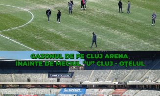 Alin Tișe, comparație între gazonul de pe Cluj Arena cu cel de pe Arena Națională: „300 de mil. euro vs 30 de mil. euro. Diferența nu e de buget. E de