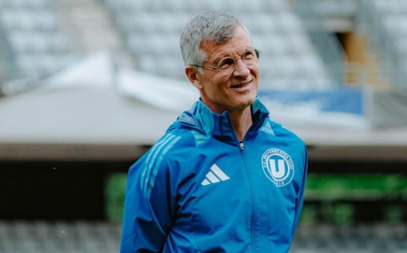 Sabău o vede pe "U" Cluj în primele trei echipe din Superligă. Cine e jucătorul remarcat de antrenor