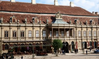 Instantaneu din Piața Unirii, anul 1899