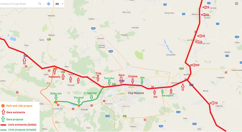 Cine va superviza lucrările la trenul metropolitan din Cluj