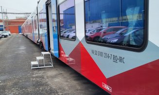 Noul tren electric care va lega Clujul de alte mari orașe din țară. Cum arată Alstom Coradia Stream în interior