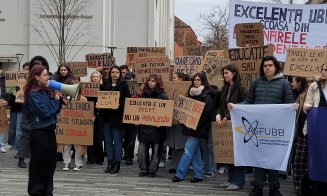 Protestul a dat rezultate! Studenții UBB Cluj sunt primiți la negocieri cu conducerea universității