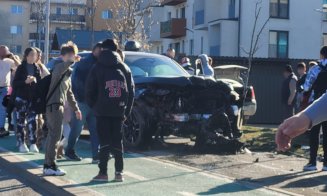Accident rutier grav în Florești. Au intervenit două echipaje de pompieri și o ambulanță SMURD