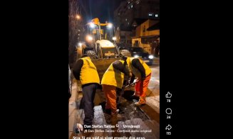Se repară toate gropile apărute după iarnă pe străzile din Cluj-Napoca