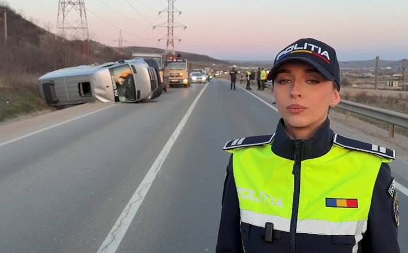 Cum s-a produs accidentul GRAV de pe centura Apahida între un microbuz și o autobasculantă în care au fost implicate 11 persoane