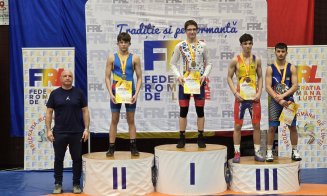 Clujenii au câștigat 3 medalii de aur la Campionatul Național U17 de Lupte Libere / Federația i-a desemnat pe tinerii clujeni să reprezinte România la