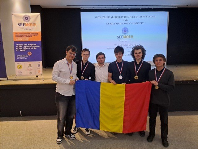 Aur, argint și bronz pentru studenții UBB la Olimpiada Balcanică Studențească de Matematică 2026